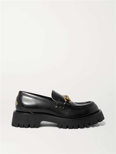 gucci horsebit platform shoes|Gucci Horsebit detail shoes.